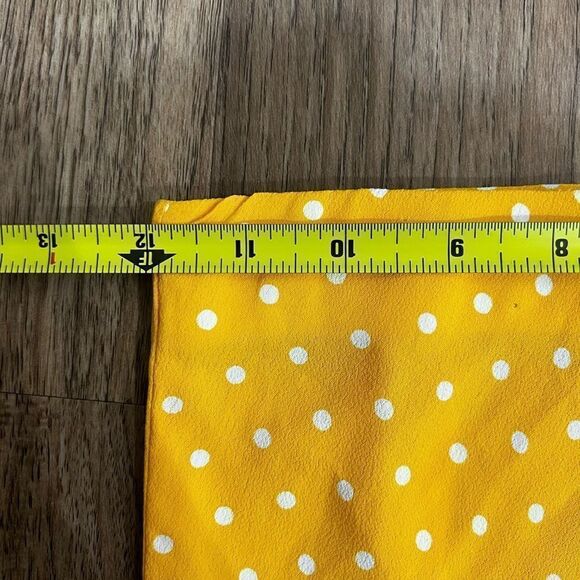 Monte the label Yellow polka dot midi skirt size s - Picture 4 of 7